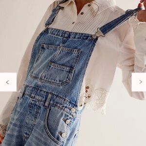 We The Free Ziggy Denim Shortalls